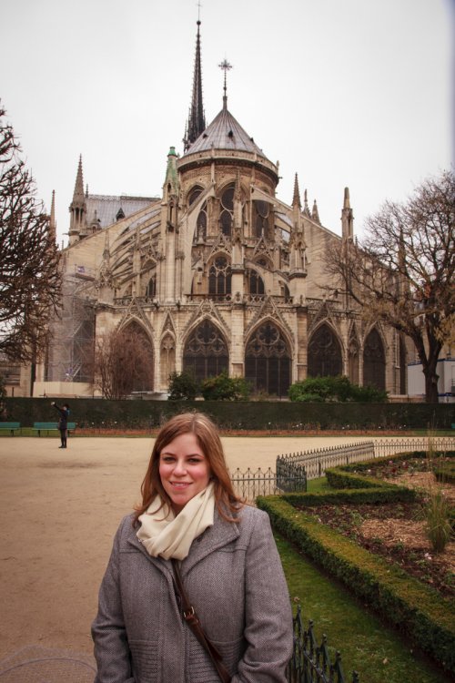 Julia at Notre Dame
